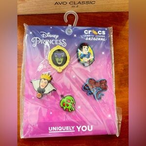Disney Princess crocs jibbitz. NIP
